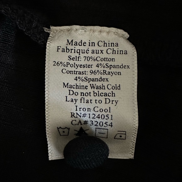 NWT Anthropologie Porriage Black sweater/shirt Size XSmall lightweight - Picture 8 of 9